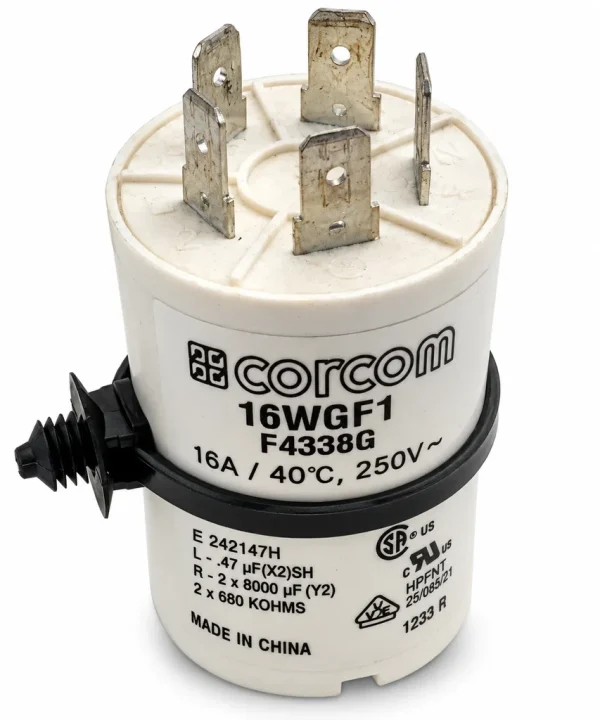 Corcom 16WGF1 F4338G EMI/RFI Power Line Filter 16A 250V