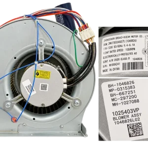 1025403VP Complete HVAC Blower Assembly w/ 1/2 HP Motor 1046826