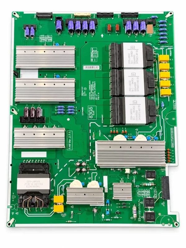 EAY65905522 LG Power Supply Board 3PCR03521A for OLED83G5WUA