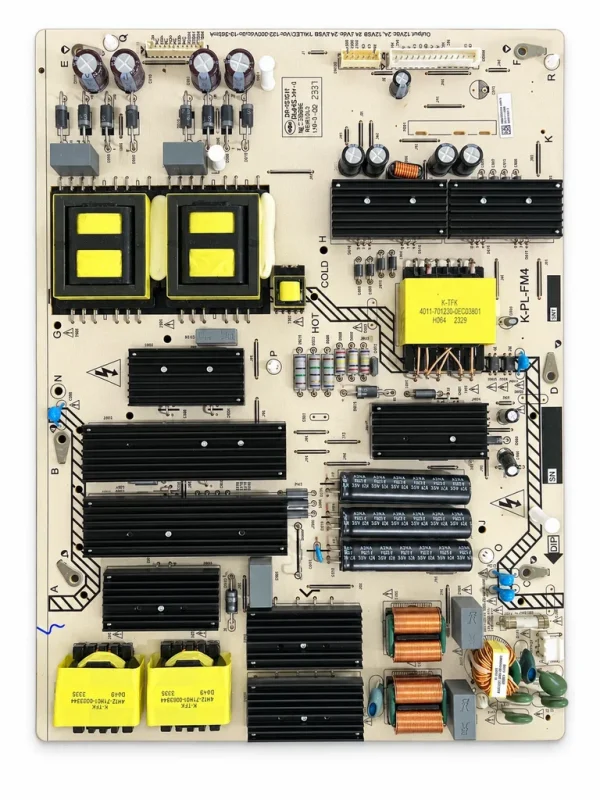 P0Q23090653 Sharp Power Supply Board K-PL-FM4 for 4T-C75DL7UR
