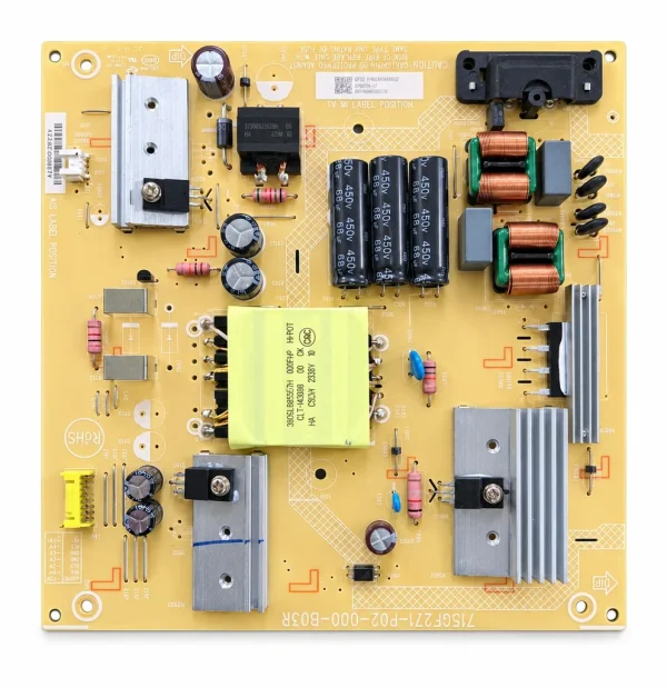 Roku 65-inch TV Power Supply Board PLTVOI921XXV2 715GF271-P02-000-B03R
