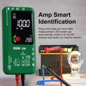 BSIDE S30 Smart Multimeter with IR Thermometer & Diode Test - view 2