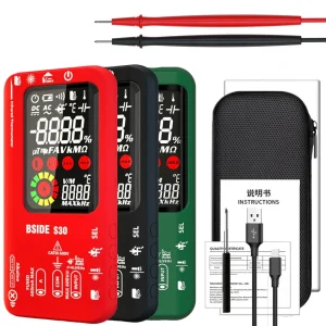 BSIDE S30 Smart Multimeter with IR Thermometer & Diode Test - view 8