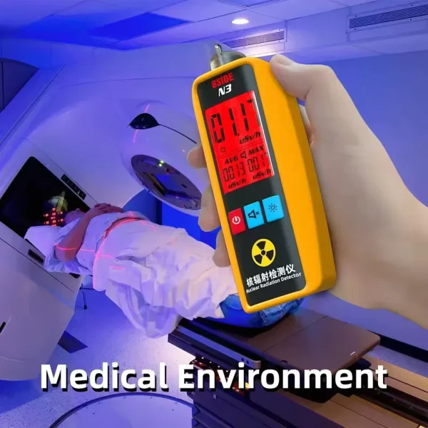 BSIDE N3 Portable Nuclear Radiation Detector – X-ray, Gamma, Beta Geiger Counter
