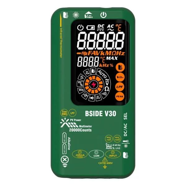 BSIDE V30 Digital Multimeter with Infrared Thermometer