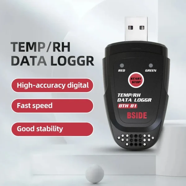 BSIDE BTH81 USB Temperature & Humidity Data Logger Thermometer Hygrometer