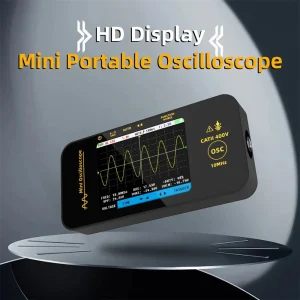 BSIDE OT3 Mini Handheld Oscilloscope 10MHz 48MSa/s with Probe - view 2