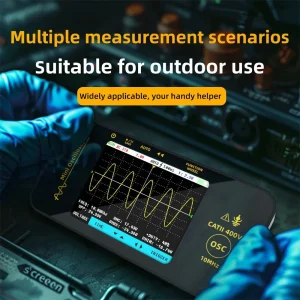 BSIDE OT3 Mini Handheld Oscilloscope 10MHz 48MSa/s with Probe - view 5