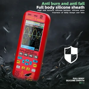 BSIDE O9 Dual Channel 50MHz Handheld Oscilloscope Multimeter Signal Generator - view 5