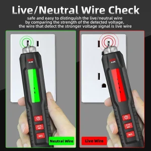BSIDE A3X Voltage Tester Pen with NCV Detection - view 2
