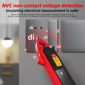 BSIDE UX1 Digital Clamp Meter (100A, Auto-Ranging, NCV) - view 6