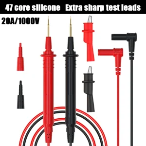 BSIDE Professional Multimeter Alligator Clip Test Leads - view 3