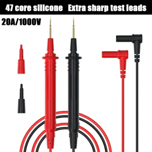 BSIDE Professional Multimeter Alligator Clip Test Leads - view 4