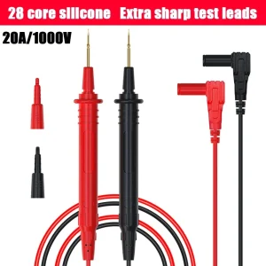 BSIDE Professional Multimeter Alligator Clip Test Leads - view 5