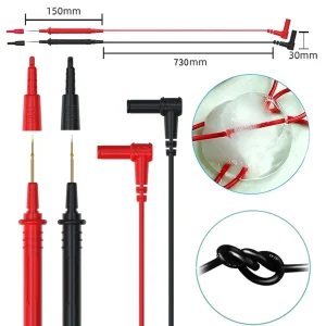 BSIDE Professional Multimeter Alligator Clip Test Leads - view 7