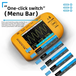 BSIDE OT4 Handheld Digital Oscilloscope - view 3