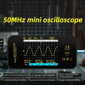 BSIDE OT5 50Mhz Handheld Digital AUTO Oscilloscope - view 4