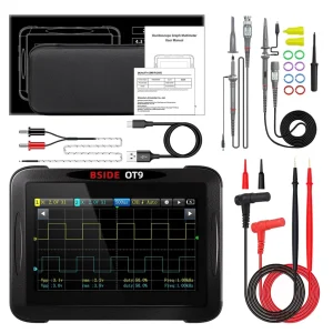 BSIDE OT9 3-in-1 Oscilloscope with Graphing Multimeter & Signal Generator - view 7