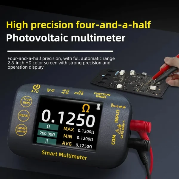BSIDE S450 Intelligent Digital Multimeter 20000 Counts Voltage Real