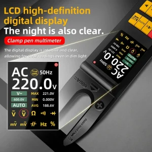 BSIDE U5 True RMS Digital Clamp Multimeter with TFT Screen & NCV Detection - view 2