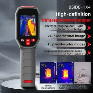 BSIDE HX4 Handheld Infrared Thermal Imager with Dual-Light Fusion for Floor Heating Inspection - view 7