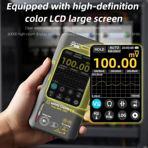 BSIDE S600A Graphic Multimeter 3.98” Touchscreen 60000 Counts Data Logger - view 4