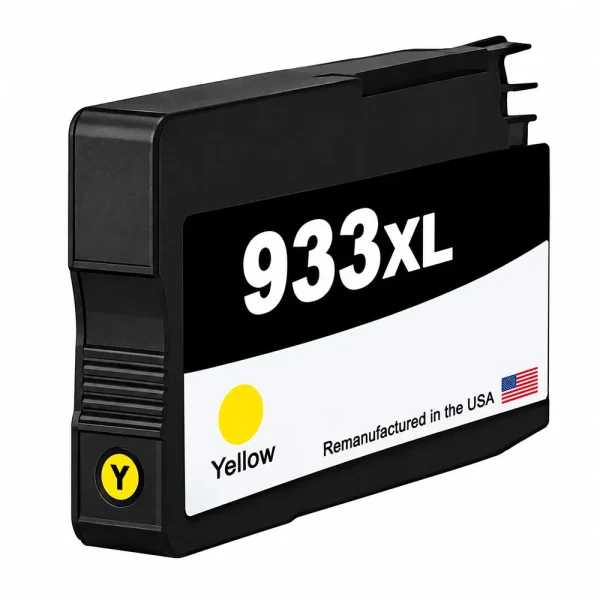 U.S. Remanufactured for HP 933XL (CN056AN) Yellow Ink Cartridge