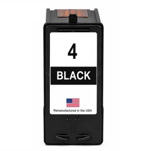 U.S. Remanufactured for Lexmark #4 18C1974 Black Ink Cartridge