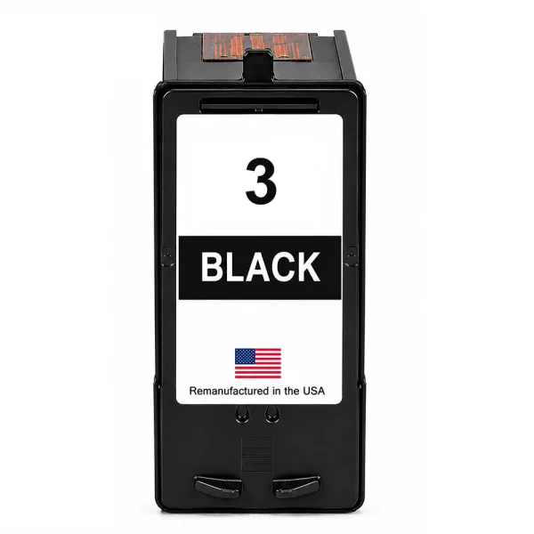 U.S. Remanufactured for Lexmark #3 18C1530 Black Ink Cartridge