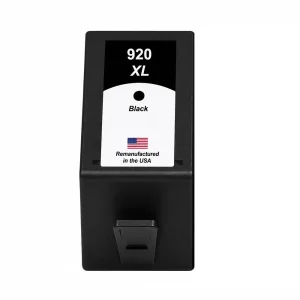 U.S. Remanufactured for HP 920XL (CD975AN) Black Ink Cartridge