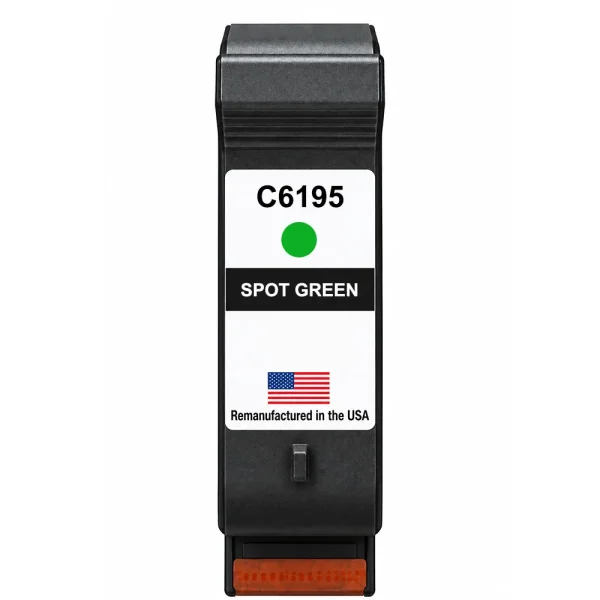 U.S. Remanufactured TIJ for HP C6169A Green Spot Color Thermal Inkjet Cartridge