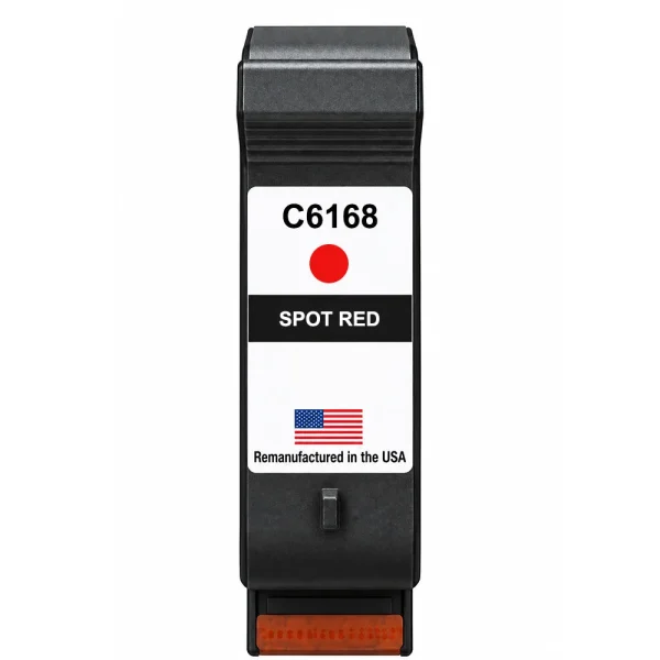 U.S. Remanufactured TIJ for HP C6168A Red Spot Color Thermal Inkjet Cartridge