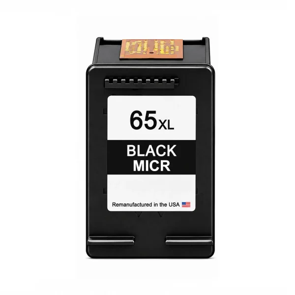 U.S. Remanufactured for HP 65XL (N9K04AN) Black MICR Ink Cartridge