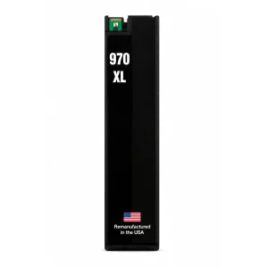 U.S. Remanufactured for HP 970XL (CN625AM) Black Ink Cartridge