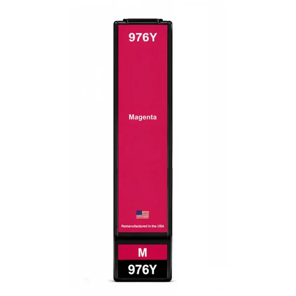 U.S. Remanufactured for HP 976Y (L0R06A) Magenta Ink Cartridge