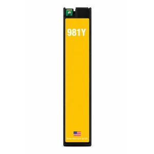 U.S. Remanufactured for HP 981Y (L0R15A) Yellow Ink Cartridge