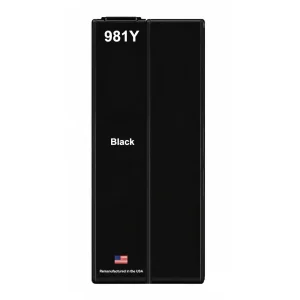 U.S. Remanufactured for HP 981Y (L0R16A) Black Ink Cartridge