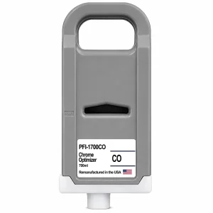 U.S. Remanufactured for Canon PFI-1700CO Chrome Optimizer Ink Cartridges