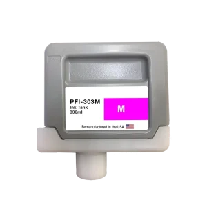 U.S. Remanufactured for Canon PFI-303M 330ml Magenta Ink Cartridge