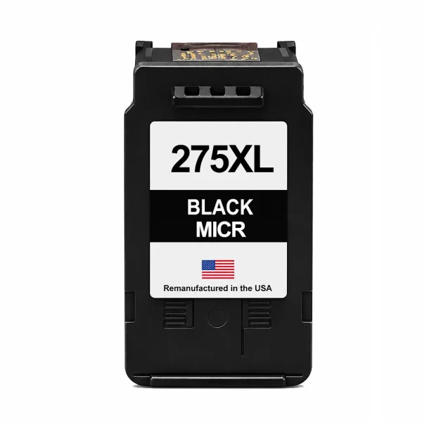 U.S. Remanufactured for Canon 275XL Black MICR Ink Cartridges