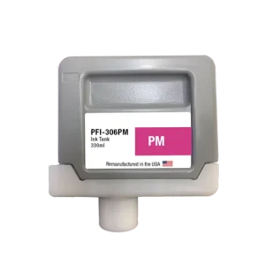 U.S. Remanufactured for Canon PFI-306PM 330ml Photo Magenta Ink Cartridge