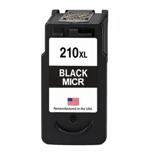 U.S. Remanufactured for Canon PG-210XL Black MICR Ink Cartridge