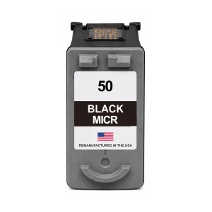 U.S. Remanufactured for Canon PG-50 Black MICR Ink Cartridge