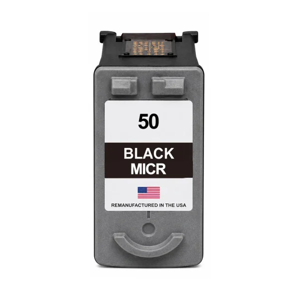U.S. Remanufactured for Canon PG-50 Black MICR Ink Cartridge