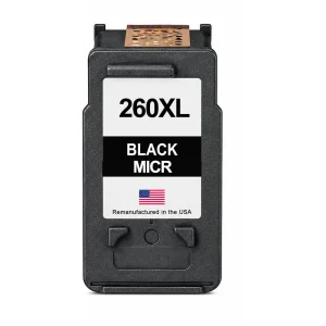 U.S. Remanufactured for Canon PG-260XL Black MICR Ink Cartridge