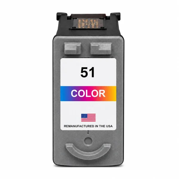 U.S. Remanufactured for Canon CL-51 Color Ink Cartridge