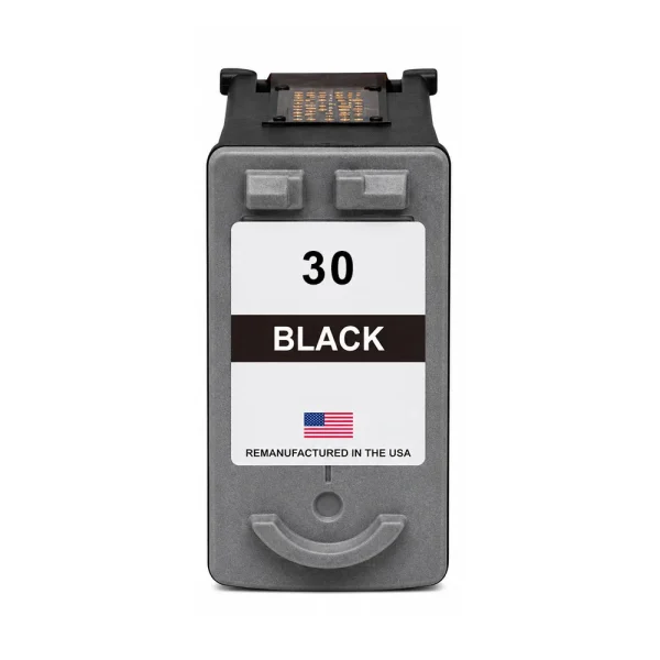 U.S. Remanufactured for Canon PG-30 Black Ink Cartridge