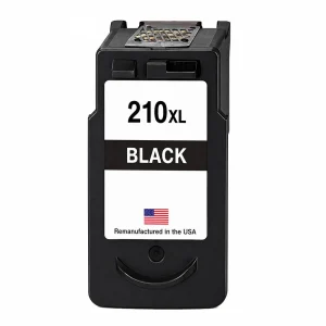 U.S. Remanufactured for Canon PG-210XL Black Ink Cartridge