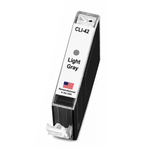 U.S. Remanufactured for Canon CLI-42 Light Gray Ink Cartridge