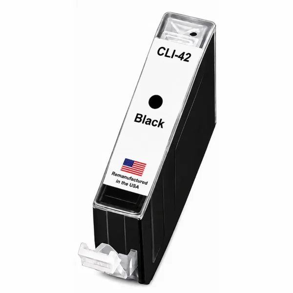 U.S. Remanufactured for Canon CLI-42 Black Ink Cartridge